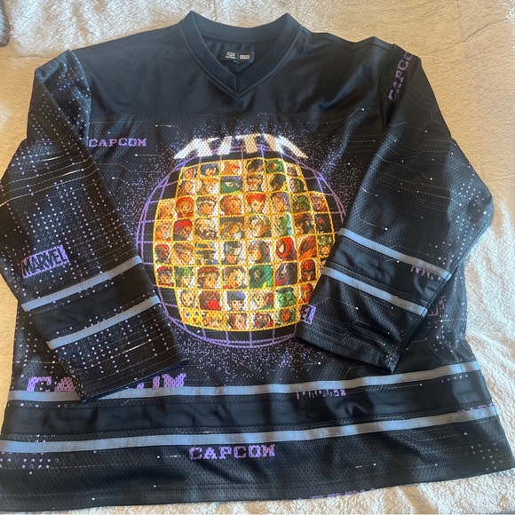 Kith Marvel Vs Capcom Character Select Jersey Size 2XL Nwot - Picture 2 of 12
